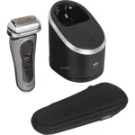 Braun Series 9 Pro+ 9565cc m&auml;rg- ja kuivhabemeajaja fooliumhabemenuga Trimmer Metallic