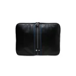 BMW Sleeve BMCS14COMSCAKL 14 inch Carbon Blue Stripes Laptop Sleeve Black