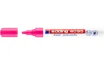 EDDING 4095 Chalk Marker - Pink - 10 Pieces