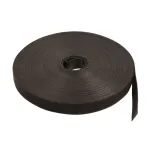 Synergy 21 S215680 Hook & Loop kaablisideme rull - nailon/pol&uuml;prop&uuml;leen - must - 25 m x 20 mm x 1 mm
