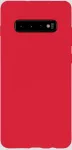 Evelatus Samsung Galaxy S10 Nano Silicone Case Soft Touch TPU Red