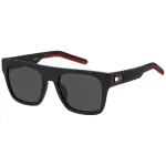 TOMMY HILFIGER TH-1976-S-BLX meeste p&auml;ikeseprillid, must raam, hall l&auml;&auml;ts, 52/19/145 mm