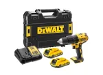 Akutrell DeWALT DCD778D2T-QW, juhtmevaba 18V Li-Ion, 1750 p/min, 26 N&middot;m p&ouml;&ouml;rdemoment, harjadeta mootor