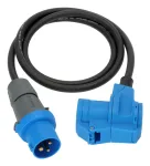 Brennenstuhl CEE adapterkaabel 230V 16A 1.5m H07RN-F 3G2.5 must