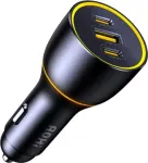 AOHi Superauto PD 170W 2x USB-C, 1x USB-A GaN Laadija