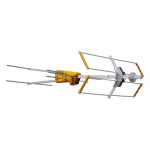 TELEVES Yagi V BIII VHF antenn, 5 elementi, 174-230 MHz, 7,5 dBi, F-t&uuml;&uuml;pi pistik, v&auml;litingimustes, must