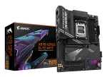GIGABYTE X870 AORUS ELITE WIFI7 emaplaat - toetab AMD Ryzen 9000 protsessoreid, 16+2+2 faasi VRM, kuni 8000MHz DDR5 (OC), 3xPCIe 5.0 + 1xPCIe 4.0, Wi-Fi 7, 2.5GbE LAN, USB 4