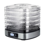 MPM MSG-12 toidukuivati, 5 alust, 380 W, 35&ndash;75 &deg;C, taimer 0,5&ndash;36 h, roostevabast terasest korpus