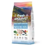 Kuiv koeratoit ARQUIVET Fresh Senior & Light kalkun ja kala, 10 kg, 26% valku, 10% rasva