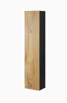Cama suletud Kapp VIGO '180' 180/40/30 must/wotani tamm