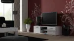 Cama TV-alus SOHO 140 valge/valge l&auml;ikiv