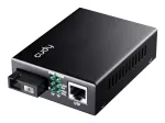 Cudy MC100GSB-40A v&otilde;rgumeedia muundur 1000 Mbit/s mitmerežiimiline, &uuml;herežiimiline must