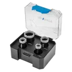 GRAPHITE Diamond Hole Saagikomplekt (18, 22, 27, 35 mm), 4 t&uuml;kki, M14 keere