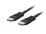 HDMI-kaabel Lanberg CA-HDMI-30FB-0500-BK 50m HDMI t&uuml;&uuml;p A 2.1 48 Gbit/s Must