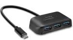 Speedlink Snappy Evo USB-C 4-pordiline USB 3.0 jaotur (SL-140202-BK)