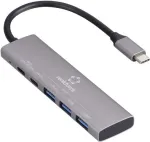 Renkforce RF-USBH-280 5-pordiline USB 3.2 Gen 1 jaotur USB-C PD laadimispordiga (RF-6439798)