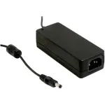 MEAN WELL GSM60A15-P1J 60W 15V 4A meditsiiniline AC/DC toiteadapter 5,5x2,1mm DC-pistikuga