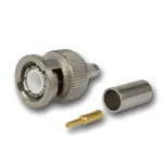 Teleg&auml;rtner BNC kaabli pistik krimpimiseks G01 50 Ohm, krimp/krimp, standard, A0205, G01 (RG-58 C/U), YR23092 Belden - 1 tk (J01000F1255Z)