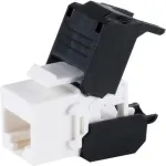 S CONN MAXIMUM CONNECTIVITY Cat.6A UTP t&ouml;&ouml;riistavaba Keystone Jack moodul, RJ45 emane, must (08-10038)
