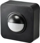 SYGONIX SY-5046552 pealepandav PIR-liikumisandur 120&deg; must IP65