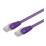 Wentronic 7m CAT5e UTP v&otilde;rgupatch-kaabel, RJ45 isane-isanane, kullatud kontaktid, violetne 95246
