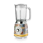 Ariete 583 Positano blender 1,5-liitrise klaaskannuga, 4 roostevabast terasest teraga, 4 kiirust + impulss, 1000 W