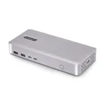 StarTech.com kahe monitoriga USB4 dokkimisjaam, kaks 4K 120 Hz v&otilde;i &uuml;ks 8K 60 Hz HDMI, 100 W s&uuml;learvuti laadimine, 2.5GbE, USB-C mitme monitoriga dokk, draiverivaba