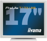 iiyama ProLite T1731SR-W1 17 inch (43,2 cm) resistiivne puuteekraaniga monitor, 5:4, 1280x1024, DVI, valge