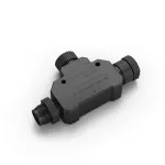 Philips T-pistik LowVolt jaoks, &uuml;hendusmoodul, must, plastik, Philips, tagahoov, eeshoov, aed, terrass, IP67