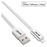 InLine Lightning USB-kaabel, iPadile, iPhone'ile, iPodile, h&otilde;be/alu 2m MFi-sertifitseeritud