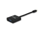 Equip Mini DisplayPort-HD15 VGA adapter, 0,17 m, Mini DisplayPort, VGA, isane, emane, 1920 x 1080 pikslit