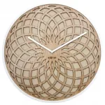 NeXtime klok 3150be Sun Small, &Oslash;35 cm, Sein, Beež