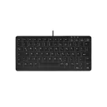 Cherry Active Key AK-4100-U-B/GE miniklaviatuur, USB, must, saksa paigutus
