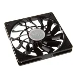 Ventilaator Akasa AK-FN078 12 cm Must