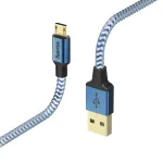 Hama 00178289 USB-kaabel USB 2.0 1,5 m USB A Micro-USB B sinine
