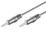 3,5 mm isane-isane helikaabel MediaRange MRCS140 1 m must