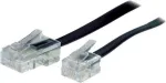 S/CONN 10m RJ11 - RJ45 must l&auml;bipaistev kaabel TC 70260