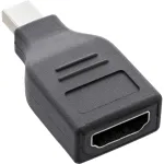 InLine DisplayPort-muundur, mini DisplayPort isane / HDMI emane, FullHD/60Hz