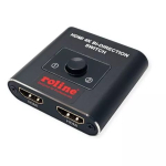 HDMI-l&uuml;liti ROLINE 14.01.3573 60Hz Must Plastik 5 tk