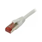 patch-kaabel RJ45 - CAT6 250Mhz - 2m gray - S-STP(S/FTP) -TPE/LSZH(Superflex) - Synergy 21 -