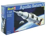Apollo Saturn V plastmudel