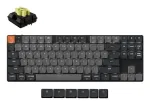 Mehaaniline klaviatuur Keychron K1X-A4 80% QWERTY English, USB + Bluetooth, 87 klahvi, LED-taustvalgustus, Hall