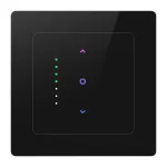 Smart blind switch Avatto CS20-EU-B WiFi touch control for roller blinds and shades