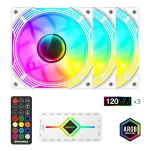 Gamemax | Korpuseventilaator | KF300 BK | Valge