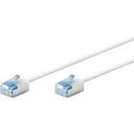 Goobay Ultra-Flexible CAT 6A patch-kaabel &otilde;huke U/UTP Valge - extra-short plug (74302)