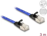 V&otilde;rgukaabel DeLOCK RJ45 Lame Cat.6A 3m Sinine