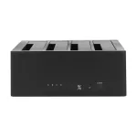 Delock USB 3.0 dokkimisjaam 4 x SATA HDD / SSD jaoks kloonimisfunktsiooniga (64063)