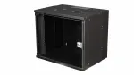 Equip Eco Mount 19' kapp, 09U, 540X400MM, RAL9005 must