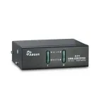 Inter-Tech Argus KVM-AS-21DA - KVM-/Heli-l&uuml;liti - 2 x KVM/Heli - Lauaarvuti (88887200)