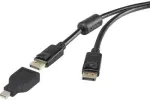 DisplayPort&ndash;Mini-DisplayPort kaabel Renkforce &mdash; 1x DisplayPort-pistik &harr; 1x Mini-DisplayPort-pistik